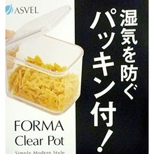 Muat gambar ke penampil Galeri, ASVEL Forma Clear Pot 2269 Clear
