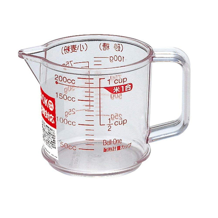 ASVEL Heat Resistant Measuring Cup R-200 2316 Clear