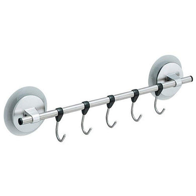 ASVEL REA 5 Hook Rack Stainless Steel (With Suction Pad) 2448