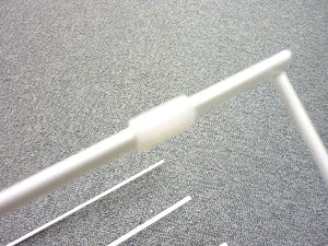 Cloth Towel Hanger Stand &quot;N-POSE&quot; White 2632