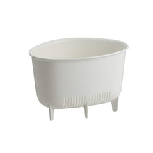 Laden Sie das Bild in den Galerie-Viewer, ASVEL N POSE Triangular Corner Basket(Large) 4316 White
