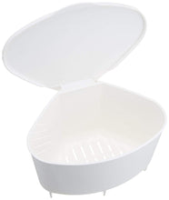 Load image into Gallery viewer, ASVEL POSE With Lid Triangular Corner Basket 4946 White
