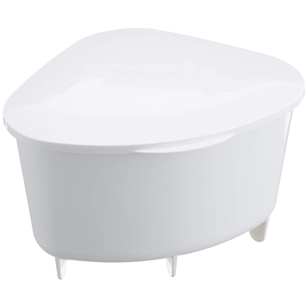 ASVEL POSE With Lid Triangular Corner Basket 4946 White