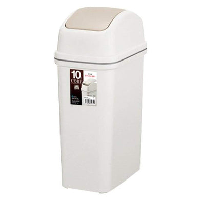 ASVEL CORE Swing Lid Dust Bin 10 6122 Beige