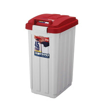 Load image into Gallery viewer, ASVEL With Handle Color Separation Bin Pail 45 6712 Red

