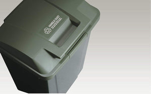 ASVEL SP With Handle Dust Box Bin 70 6727 Green