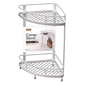 W-Coated Corner Stand 2-Layers &quot;LUX&quot; White