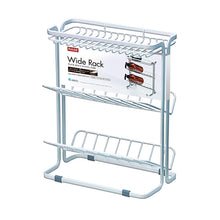 Load image into Gallery viewer, W-Coated Wide Rack  3-Layers &quot;LUX&quot; White
