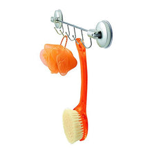 Load image into Gallery viewer, Stainless Steel 5-Row Hooks Lever-type With Suction Pad &quot;LUX&quot; Silver 7063

