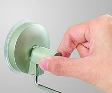 Load image into Gallery viewer, Stainless Steel 5-Row Hooks Lever-type With Suction Pad &quot;LUX&quot; Silver 7063
