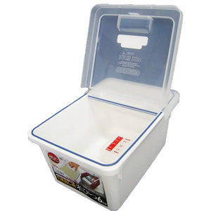 ASVEL Drawer Use Rice Bin 6kg(with Packing) 7507 White