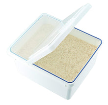 Laden Sie das Bild in den Galerie-Viewer, ASVEL Drawer Use Rice Bin 12kg(with Packing) 7508 White
