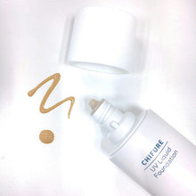 画像をギャラリービューアに読み込む, Chifure UV Liquid Foundation S 13 Pink 30ml SPF35 PA+++ Sunscreen Moisturizer Natural Finish No Primer or Powder Required
