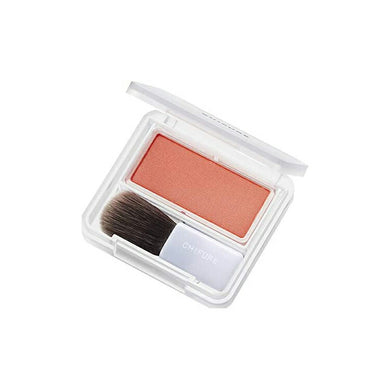 Chifure Powder Cheek 443 Healthy Coral Orange (Popular) 2.5g Blush Vivid Colors Beautiful Finish