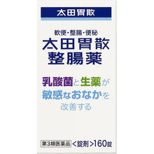 Laden Sie das Bild in den Galerie-Viewer, Ohta&#39;s Isan Intestinal Medicine 160 Tablets Japan Gut Herbal Medicine Lactic Acid Bacteria Digestive Remedy 
