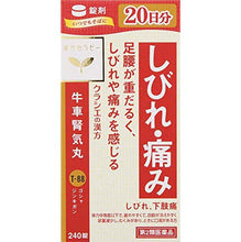 将图片加载到图库查看器，Kanp? Goshajinkigan-ry? Extract 240 Tablets Herbal Remedy for Lower Back and Leg Pain
