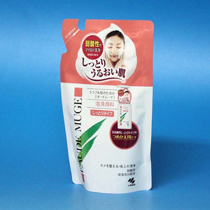 Eau de Muge Foam Cleanser Moist Type Refill 130ml Japan Acne Prone Skin Care