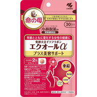 Kobayashi Dietary Supplement Equol ?? Plus Beauty Support Zinc Swallow's Nest Extract Astaxanthin (60 Tablets) Approx. 30 Days Mother of Life Series