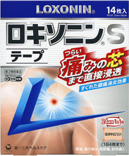 Cargar imagen en el visor de la galería, Loxonin S Tapes 14 pieces, Stiff Shoulders Joint Muscle Pain Relief
