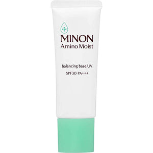 MINON Amino Moist Balancing Base UV 25g SPF30+++ Sun Care Makeup Primer Sensitive Combination Skin 