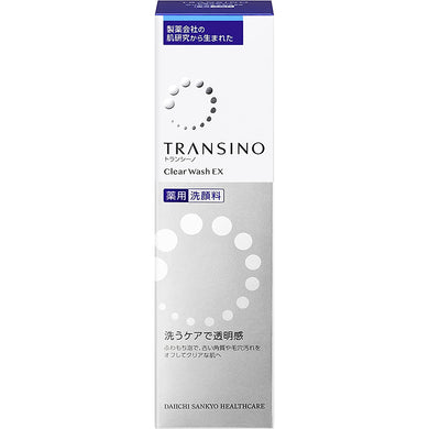 Transino Medicated Clear Wash EX 100g Whitening Fair Skincare Facial Cleansing