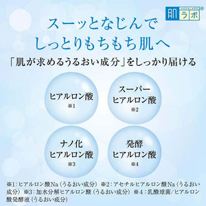 ROHTO Hada Labo Gokujun Super Hyaluronic Emulsion 140ml Hydrating Milk Bouncy Beauty Skincare Refill
