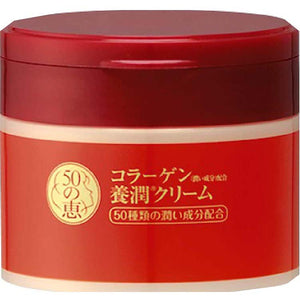 ROHTO 50 no Megumi Nutrient Rich Nourishing Cream 90g Collagen Beauty Skincare