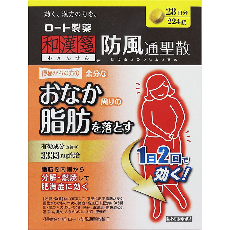 B?f?ts?sh?san Extract Tablets 224 Tablets Japan Herbal Remedy Acne Obesity Palpitations Stiff Neck