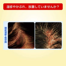 Load image into Gallery viewer, Mentholatum MediQuick H Gold 50mL It is a remedy that firmly suppresses and cures the severe symptoms of scalp eczema, such as itching and tingling.  1. &quot;&quot;Sponge head&quot;&quot; adoption that penetrates and works effectively!  By applying directly to the scalp with the sponge surface soaked with the drug, it penetrates deep into the scalp. 
