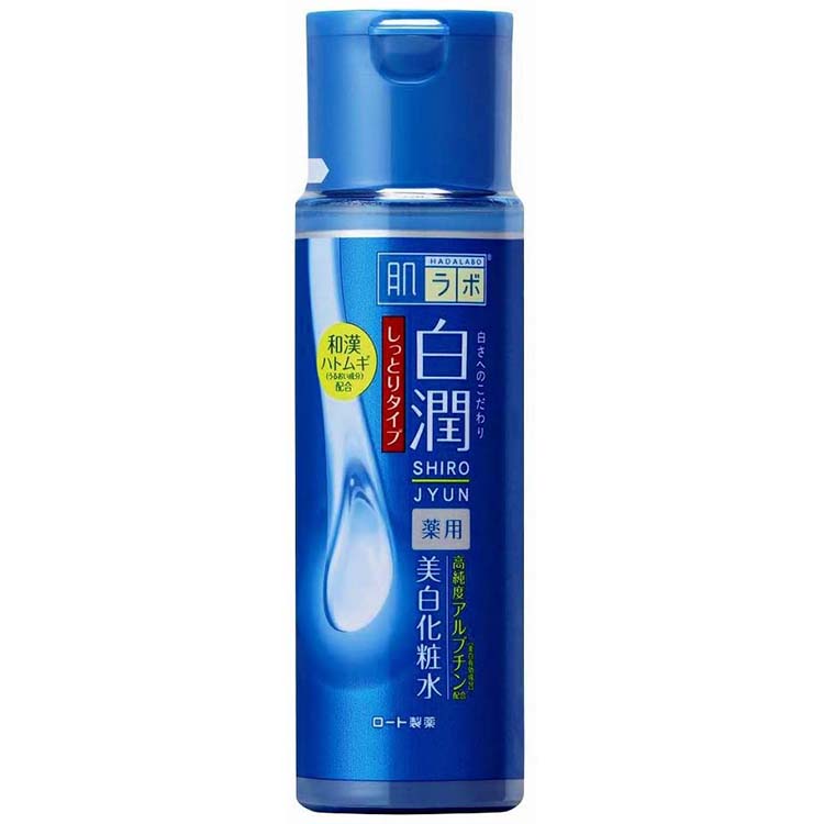 Hada Labo Shirojyun Medicated Whitening Lotion (Moist-type) 170ml Hyaluronic Acid Hydrating Beauty Skin Care