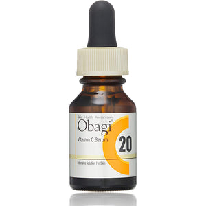 Rohto Obagi C20 Serum 15ml, High Potency Vitamin C Intensive Solution for Skin Health Restoration, For Dullness Pore Concerns to Smooth Glossy Radiant Skin