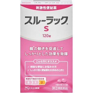 Surulac Plus 120 Tablets Japan remedy Constipation Relief Hemorrhoids Dull Headache Hot Flash Appetite Loss Rough Skin