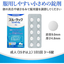 Load image into Gallery viewer, Surulac Magnesium 100 Tablets Japan Medicine Soften Hard Stools Smoothen Excretion Laxative without Abdominal Pain or Addictiveness
