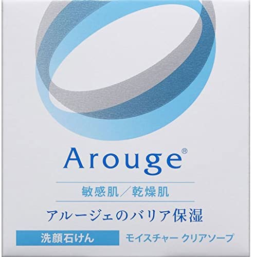 AROUGE Moisture Clear Soap 60g Face Wash Cleanser Rich Foam Sensitive Skin