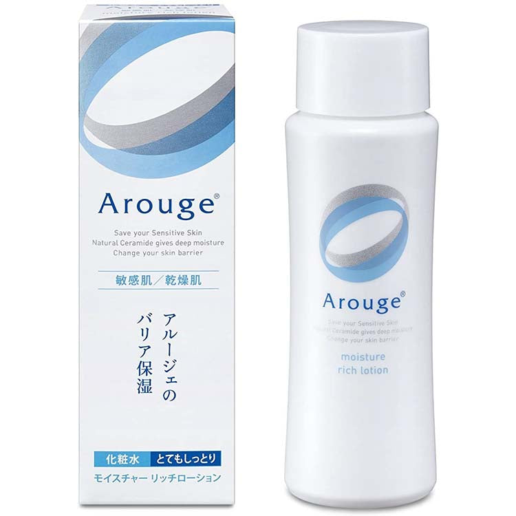 AROUGE Moisture Rich Lotion (Very Moist) 120ml Deep Hydration Dense Moisturizer Soft Sensitive Skin