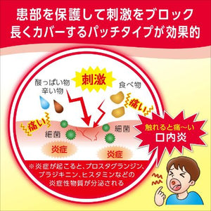 STOMATITIS PATCH TAISHO A Ulcer Inflammation Relief Goodsania Japan