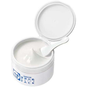 White-Transparent TOUMEI BIHADA Medicinal White Pack N 130g Simple Wash-off Face Mask Anti-freckles Brightening Skin Care