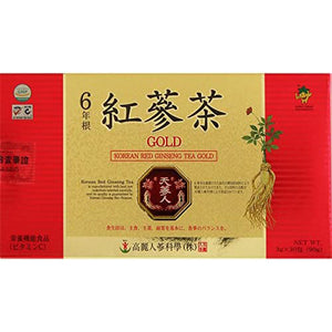 Korean Red Ginseng Tea Gold 30 Packets