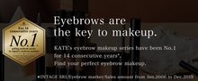 画像をギャラリービューアに読み込む, KATE Designing Eye Brow 3D EX-4(Light Brown) Japan Makeup No.1 Eyebrow &amp; Nose Contour - Goodsania
